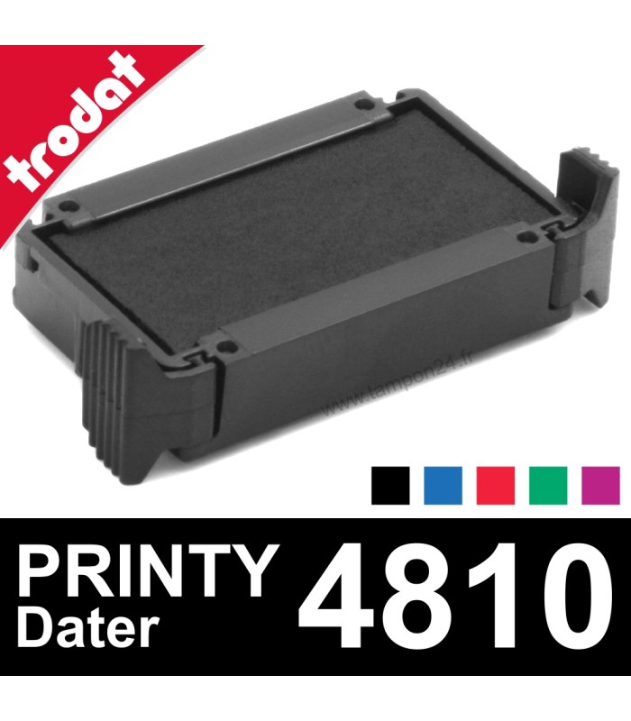 Recharge d'encre pour tampon dateur Trodat Printy Dater 4810