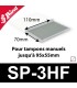 Stamp pad vierge pour cachet bois et tampons manuels