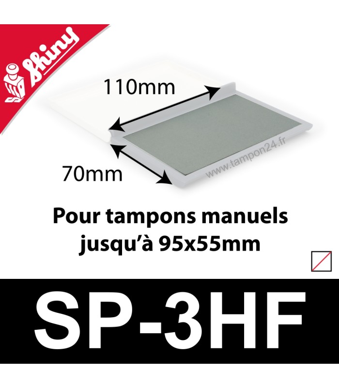 Stamp pad vierge pour cachet bois et tampons manuels