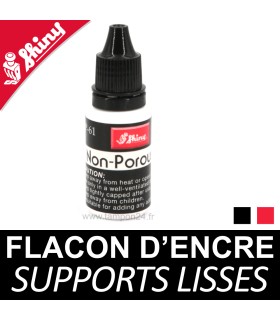 Encre pour tampon surface plastique, métal, caoutchouc, PVC