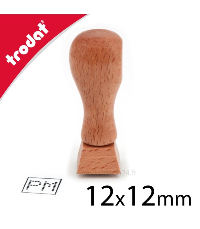 Tampon bois 12x12mm