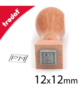 Tampon bois 12x12mm