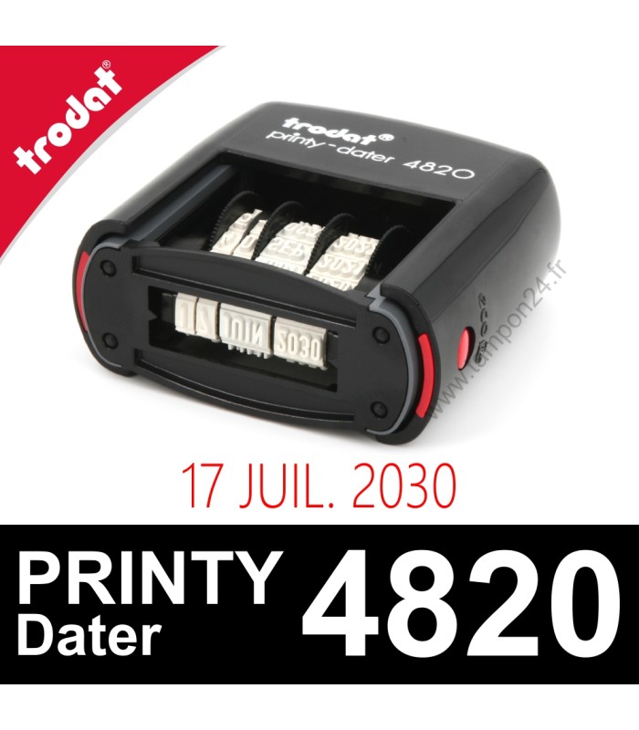 Cachet date réglable Trodat 4820