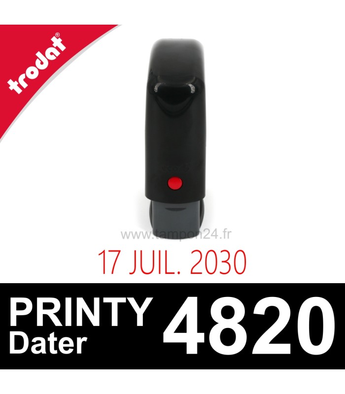 Trodat Printy 4820 - Cachet tampon encreur dateur modifiable