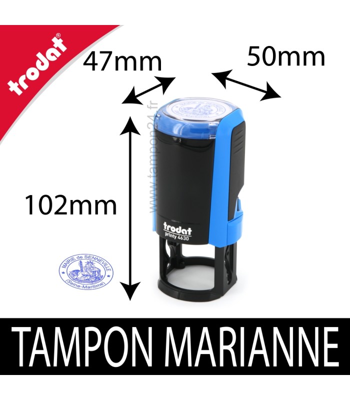 Cachet Marianne Mairie