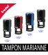 Tampon Marianne pour ville et commune