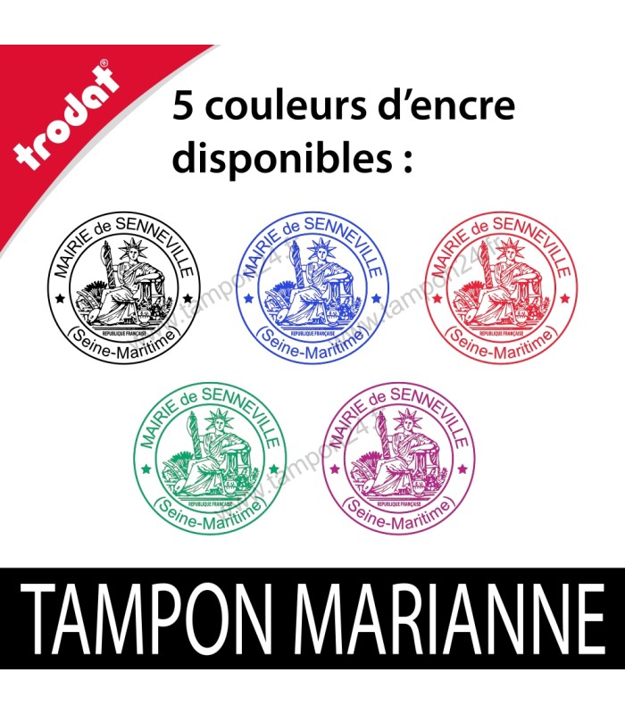 Timbre et tampon Marianne pas cher