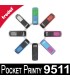 Le Trodat Pocket Printy 9511 est disponible en 8 couleurs de boitiers