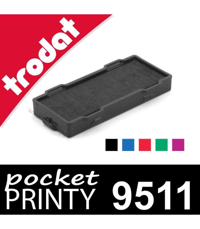 Cassette d'encrage pour Trodat Pocket Printy 9511