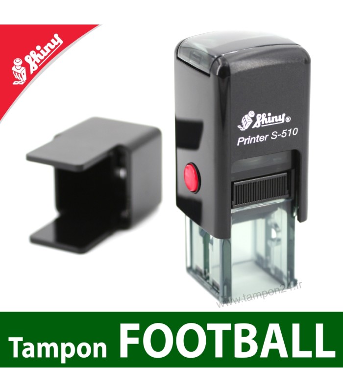 tampon encreur avec ballon de foot
