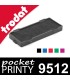 Cassette d'encrage pour Trodat Pocket Printy 9512