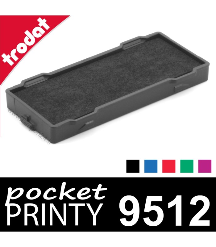 Cartouche d'encre Trodat Pocket Printy 9512