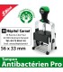 Tampon antibactérien 56x33mm 8 lignes