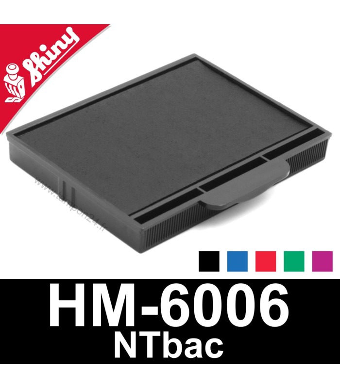Cartouche recharge d'encre pour tampon Shiny HM-6006 NTbac