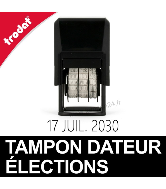 Tampon à date élections présidentielles
