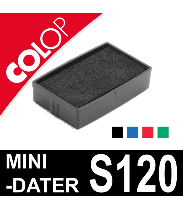 Cassette d'encrage pour Colop mini-dater S120