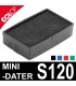 Cassette d'encrage pour Colop mini-dater S120