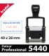 Tampon dateur réglable Professional Trodat 5440