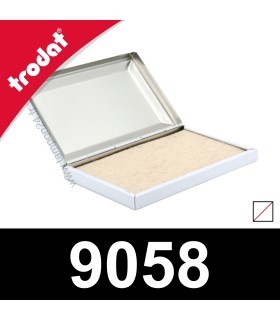 Encreur séparé 112x65mm en feutre pour encres spéciales - Réf : Trodat 9058