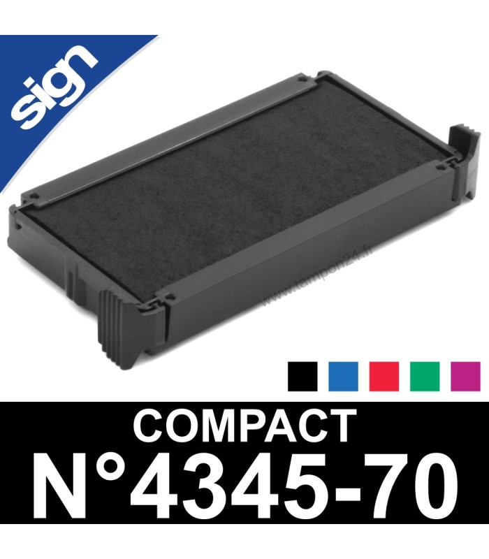 Recharge d'encre pour tampon Sign Compact n°4345-70