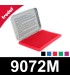 Encrier rouge pour tampon en bois