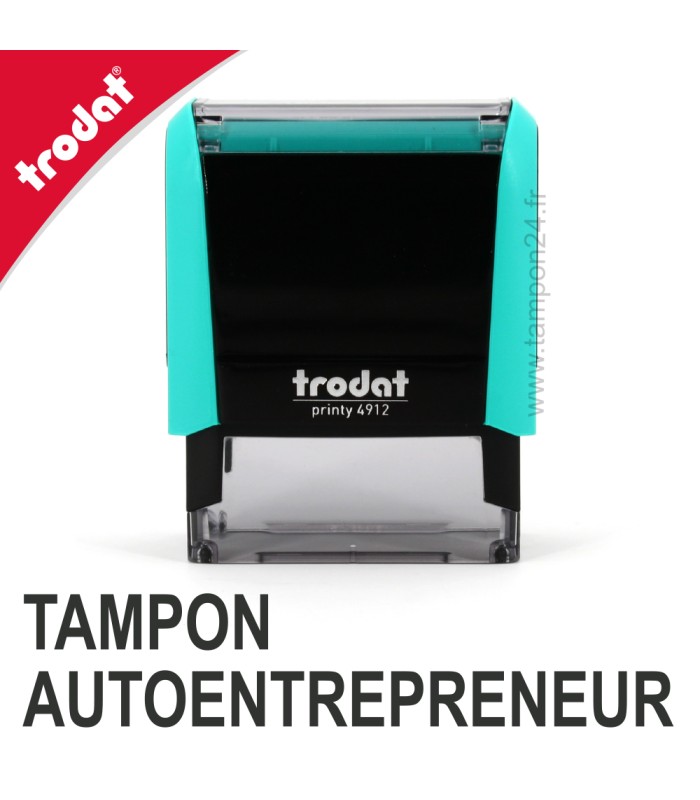 Tampon autoentreprise personnalisable