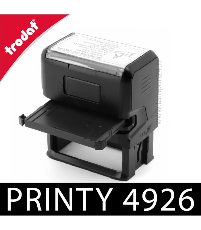 Comment enlever la cassette d'encrage du Trodat Printy 4926