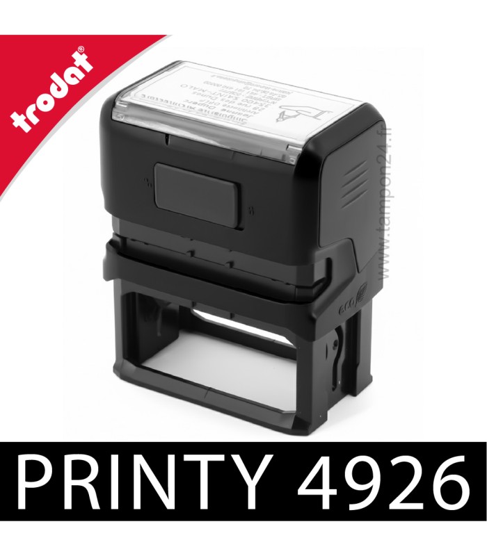 Trodat Printy 4926 vu de l'arrière
