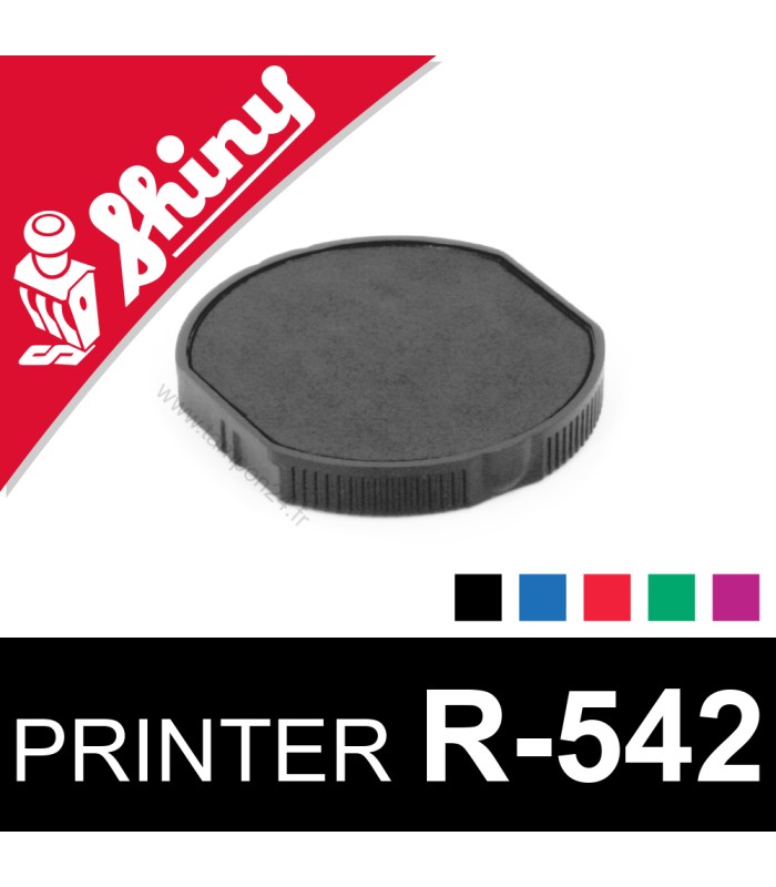 Recharge pour tampon rond Shiny Printer R-542