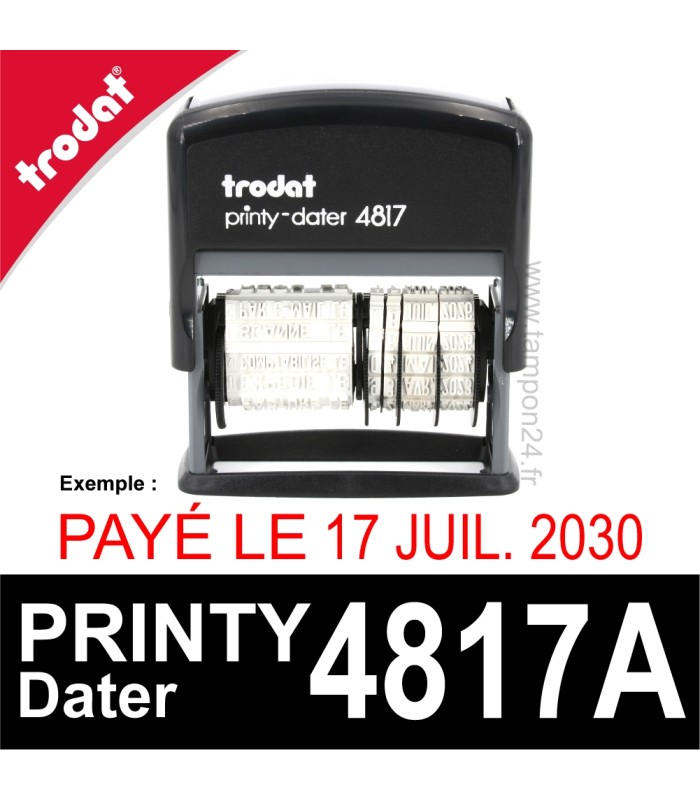 Tampon Trodat Printy Dater 4817