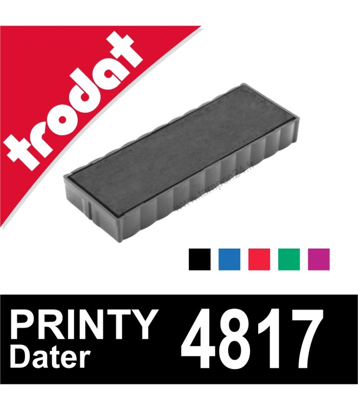 Cassette d'encrage pour Trodat Printy Dater 4817