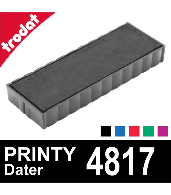 Recharge d'encre pour Trodat Printy Dater 4817