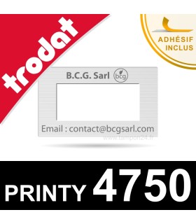 Empreinte pour tampon dateur Trodat Printy 4750