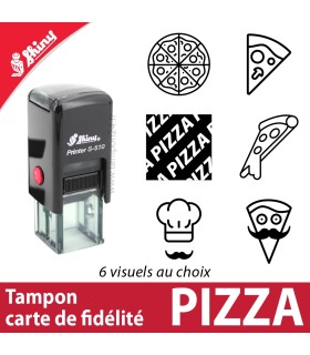 Tampon fidélité pour pizzeria