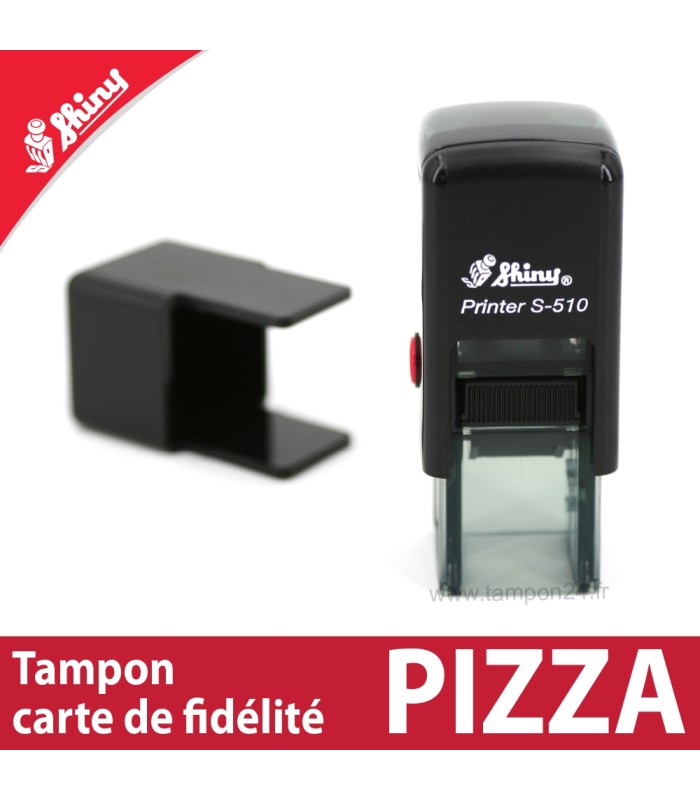 Vue de face du tampon spécial restaurant italien