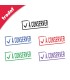 Cachet spécial documents clients avec annotation À CONSERVER