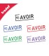 Cachet encreur automatique AVOIR