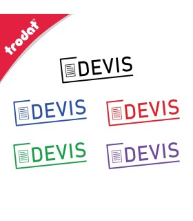 Tampon encreur DEVIS