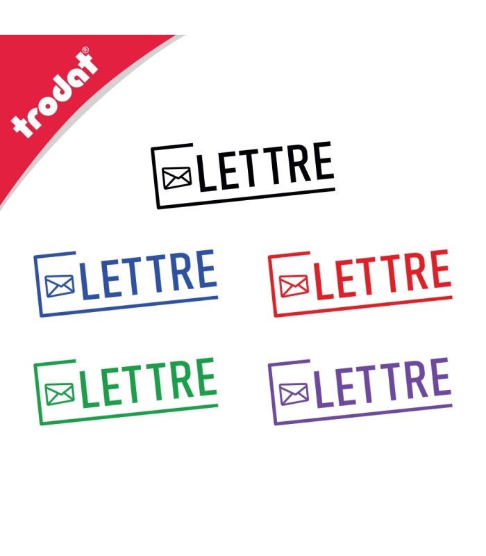Cachet LETTRE à tamponner sur vos lettres postales
