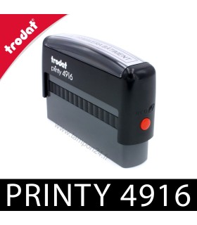 Trodat Printy 4916 - Cachet spécial chèques