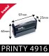 Dimensions du Trodat Printy 4916