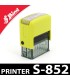 Tampon personnalisable Shiny Printer S-852 accès cassette d'encrage