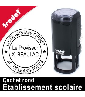  	Tampon établissement scolaire 