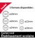 Cachet administratif pour collège