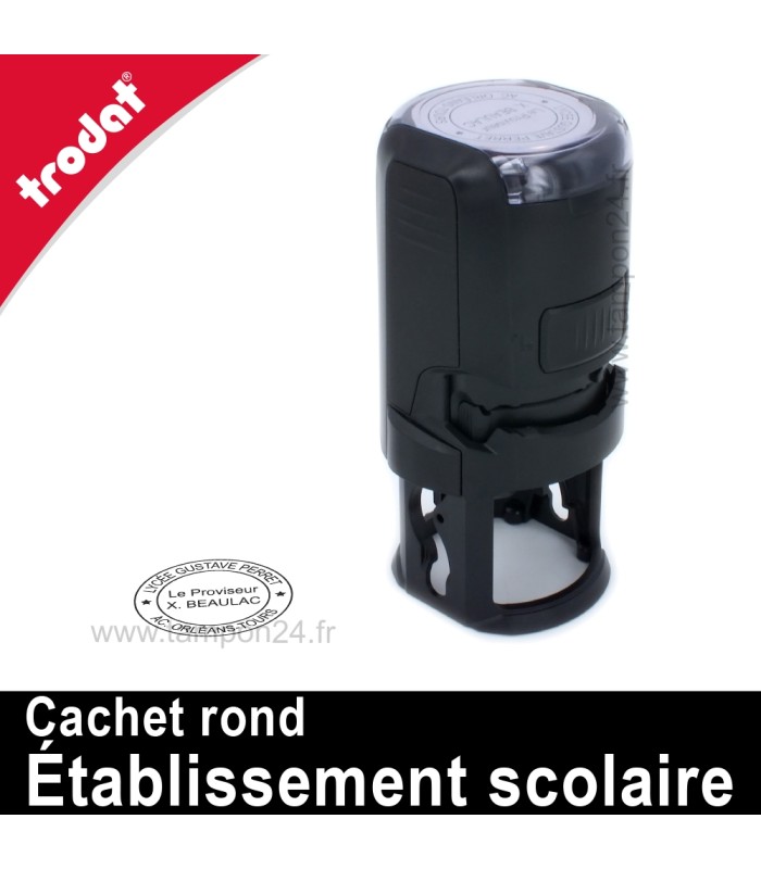 cachet rond chef d'établissement CPE