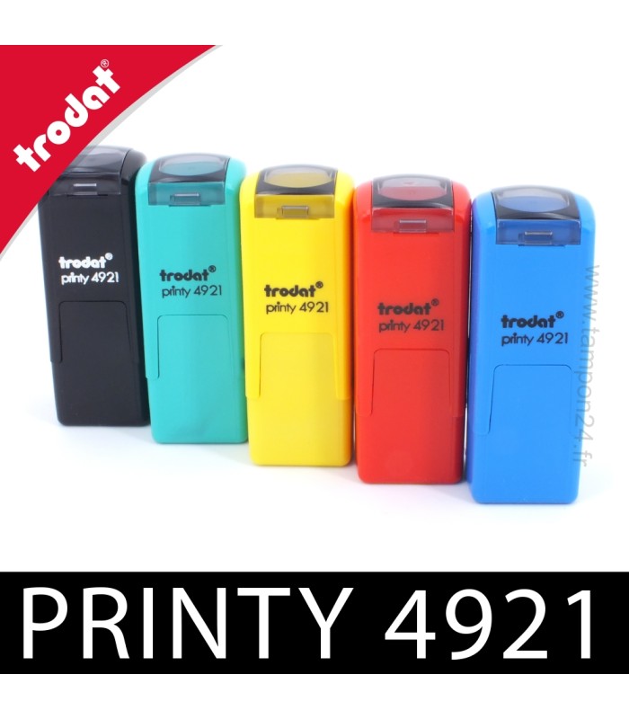  Trodat Printy 4921 5 couleurs de boitiers