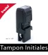 Initiales sur tampon pour entreprises