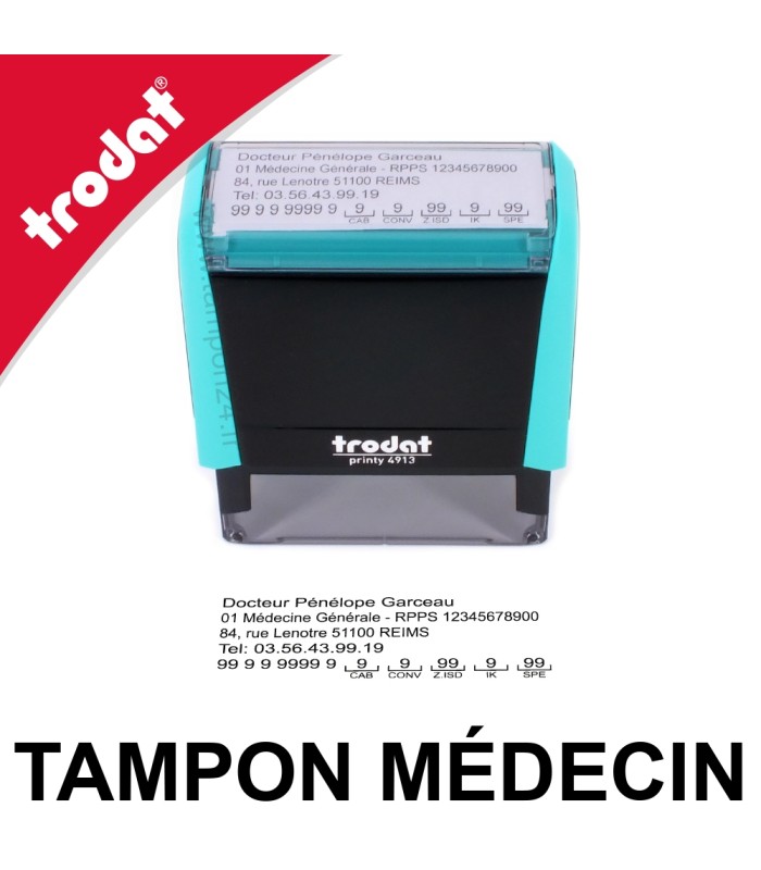 Tampon pour les professions médicales Trodat 4913