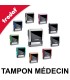 Tampon Médecin disponible en 10 coloris 