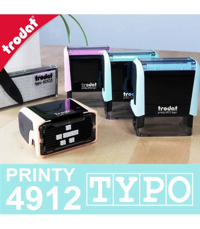 Trodat Printy 4912 Typo Pastel